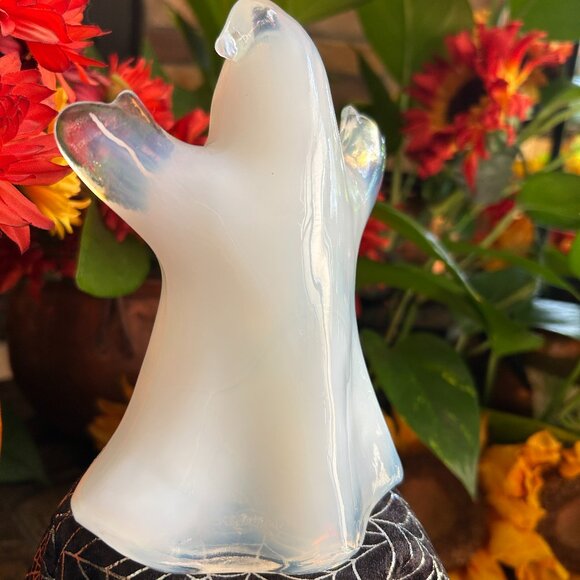 2004 RARE/MINT Fenton Halloween Ghost “Boo Boo” signed by Scott Fenton (#291) - Picture 6 of 16